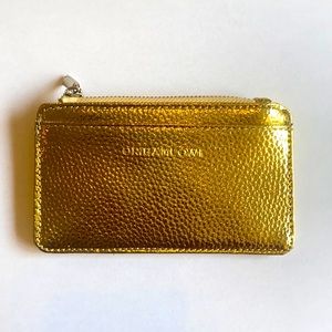 Origami Owl NWOT Gold Cardholder Wallet
